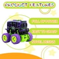 thumbnail image 4 of BESTSKY Toy Cars,Plastics Pull Back Cars,Inertial Drive Cars Toys,Purple1, 4 of 7