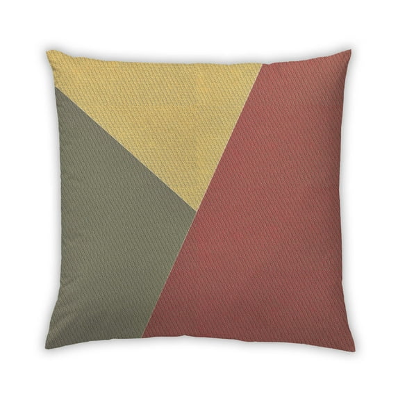 Ahgly Company Indoor Square Contemporary Throw Pillow, 18 inch by 18 inch