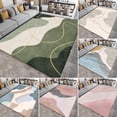 thumbnail image 2 of Alfombras de líneas de estilo nórdico para decoración de sala de estar, mesa de café, tapetes antideslizantes para el hogar, dormitorio, mesita de noche, oficina, alfombras de hotel, 2 of 5