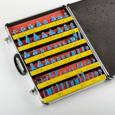 15 Pcs Carbide Router Bit - 66 Pcs 1/4
