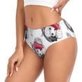 thumbnail image 2 of Fotbe Cute Poodle Dog Calzones Estampados para Mujer – Ropa Interior de Algodón, Cómoda, Suave y Elástica-X-Large, 2 of 6