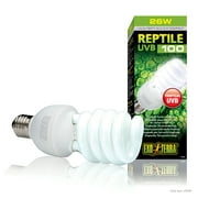 Exo Terra Repti-Glo 5.0 Compact Fluorescent Tropical Terrarium Lamp, 26-Watt
