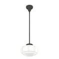thumbnail image 5 of Hunter - Saddle Creek 1-light Noble Bronze, Small Pendant Light, Dimmable, Schoolhouse Style, Schoolhouse Shaped, for Bedrooms, Kitchens, Dining, Living Rooms - 19188, 5 of 9