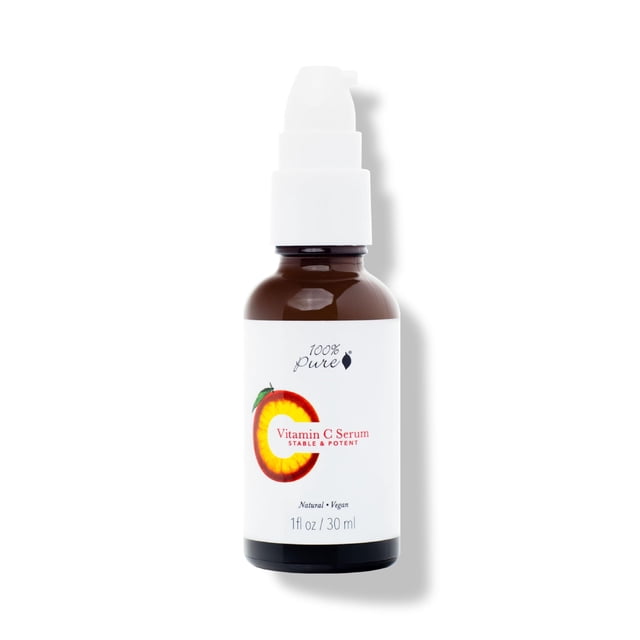 Sérum facial 100% puro con vitamina C, hidratante y resplandeciente para el cuidado de la piel, 30 ml