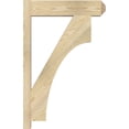 thumbnail image 3 of Ekena Millwork 6"W x 22"D x 34"H Westlake Rough Sawn Craftsman Outlooker, Douglas Fir, 3 of 4
