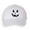 White/Black Design, variant on Halloween Pumpkin Face Hat – Jack O’ Lantern Dad Hat Spooky Season Cap 6 Panel Unstructured Buckle Closure Made To Order With Love