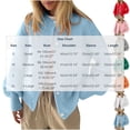 thumbnail image 3 of YHAJDS Cardigan Sweaters for Women Solid Color Crew Neck Long Sleeve Button Front Knit Cardigan Fall Top, 3 of 7