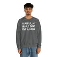 thumbnail image 4 of Iconic funny movie quote Unisex Heavy Blend™ Crewneck Sweatshirt, 4 of 5