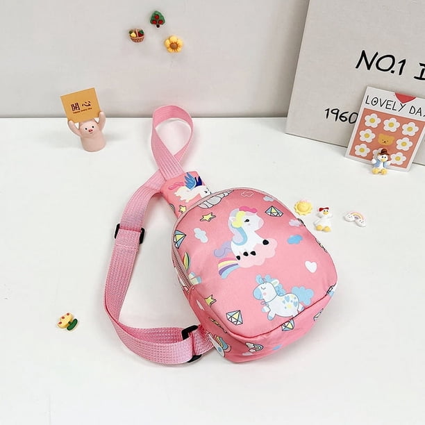 Bolso para niños Bolso bandolera con dibujos de dinosaurios para niño Bolso bandolera para teléfono para niña Bolso de pecho para niño