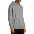 thumbnail image 5 of Hanes Men's and Big Men's Ultimate Cotton Heavyweight Fleece Full Zip Hood, up to Size 3XL, 5 of 5