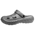 thumbnail image 2 of Men Slipper Slides Sandals Casual Soft Fashion Closed Toe Slide Slippers For Summer Indoor Outdoor Comfortable Beach Sandals Grey CN:43/US:9, 2 of 8