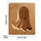 thumbnail image 4 of Cortador de galletas de jengibre de madera con forma de galleta de jengibre tallada para Halloween, 4 of 6