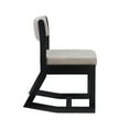 thumbnail image 6 of Linon Sutton Modern 2-Position Sled Base Lounge Chair, Beechwood with Natural Tweed, 6 of 8