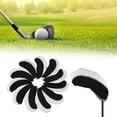thumbnail image 6 of 11 Pcs Iron Headcover Anti Scratch Numbered Headcover Protector Guard 4 9, P, S, White, 6 of 8