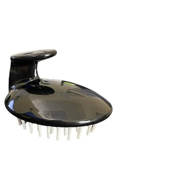 G.B.S Women Men Hair Scalp Massager With Soft Bristles For Scalp & Hair Grow - Black