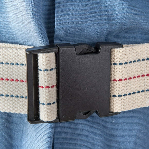 DMI Cotton Physical Therapy Gait Belt Transfer Belt with Handles, Quick Release, Adjustable, 50 Inches