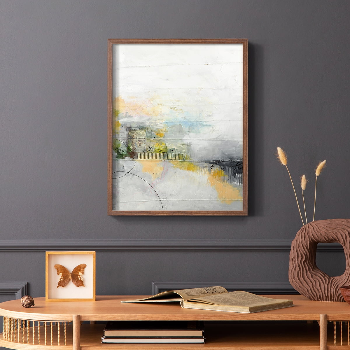 A Place of my Own in Paper Solid Wood 11 x 14 Framed Print