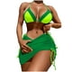 thumbnail image 2 of Augper Women's Sexy Swimsuit Three-Piece Bikini Split Bikini Swimsuit, 2 of 5