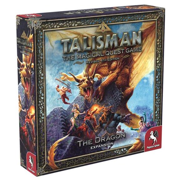 Pegasus Spiele PES56206E Talisman - The Dragon Board Game