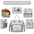 thumbnail image 2 of Fairy Princess Animal Pattern Womens Lunch Box for Work,Insulated Large Lunch Bag for Tween and Teen,Loncheras Para Mujer,Leakproof Adult Lunch Bag for Work,Beach,Travel,Picnic,Camping, 2 of 7