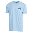 thumbnail image 2 of Avid Island Fever Short Sleeve T-Shirt Heather Sky, XLarge, 2 of 3