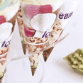 thumbnail image 3 of 4 Pack Ice Cream Cone Holder, 16 Holes Acrylic Ice Cream Cone Display Stand, Clear Waffle Hand Roll Sushi Display Rack, 3 of 6