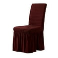 thumbnail image 5 of Bubble Lattice Elastic Chair Covers Spandex Chair Covers For Kitchen/Dining Room Office Chair Cover With Back, 5 of 7