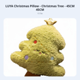 thumbnail image 2 of Abbraccia Cojín de Peluche Navideño INS, Santa, Reno, Árbol, Decoración Sofá Cama, Rojo, Aleatorio, 2 of 6