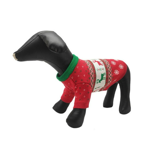 Noël Animaux de Compagnie Chat Chien Vêtements Dessin Animé Animal