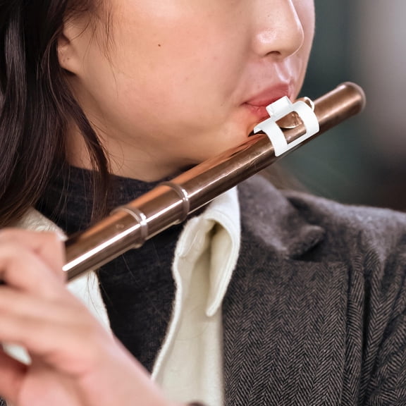 HINTRMENT Flute Mouthpiece Aid For Kids 1Set Transparent PVC for Flute Skill Training