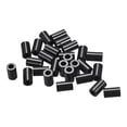 thumbnail image 1 of Unique Bargains Entretoise Ronde en ABS ID 4,2 mm OD 7 mm Longueur 11 mm Noire, Lot de 200, 1 of 4