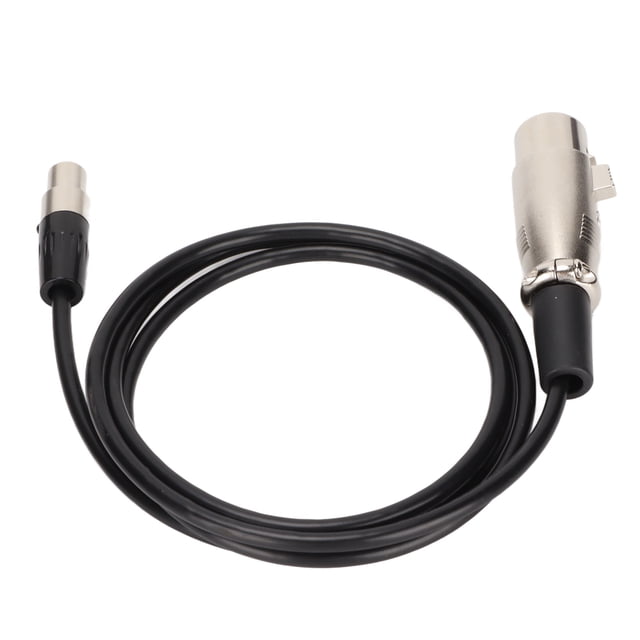 Cable XLR, XLR HIRBRA A MINI XLR Cable de conversión Femenina de 3,3 Pies Sin Ruido para K171 para K240 para Q701