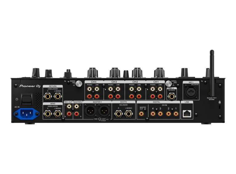 Open Box Pioneer DJ DJM-A9 4-Channel Club Standard DJ Mixer