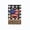 B, variant on 4th of July American Garden Flag 12" x 18" Patriotic Star Stripes Welcome Flags Sign Independence Day Decoration Flag for Outdoor Yard Patio Party Decor