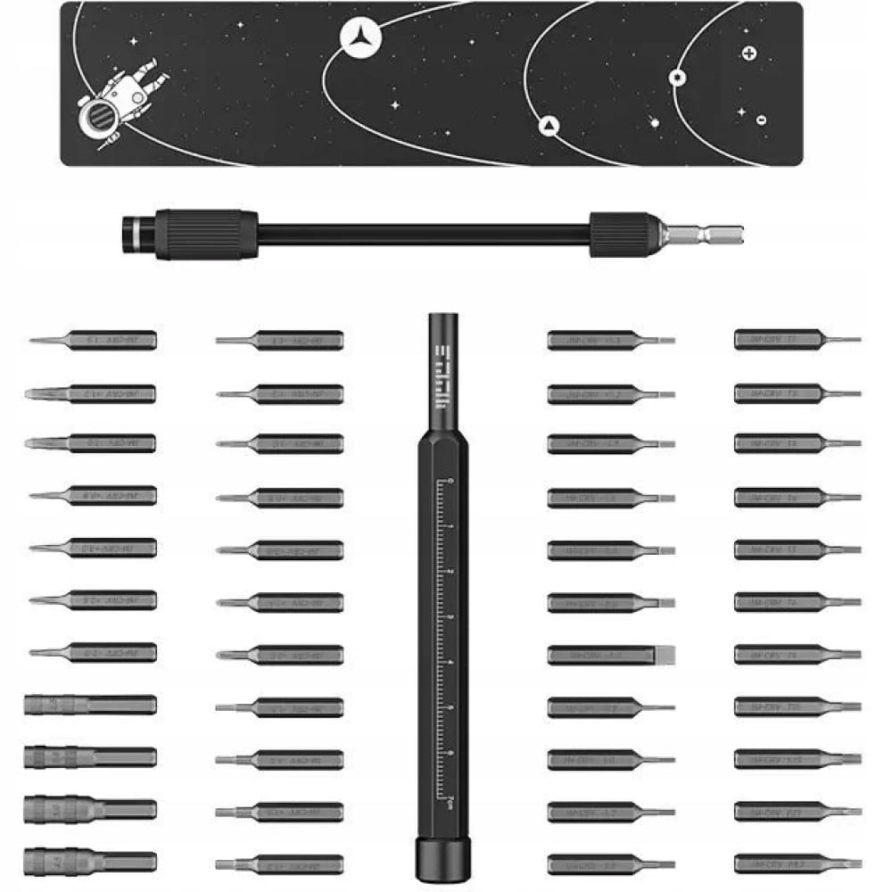 JM-8180 47-piece Mini Precision Hand Screwdriver Set Maintenance Tools
