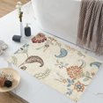thumbnail image 2 of HOMERRY Washable Area Rugs 2' x 3' Small Abstract Modern Floral Rug Non-Slip Door Mat Boho Accent Throw Indoor Floor Carpets Beige, 2 of 5
