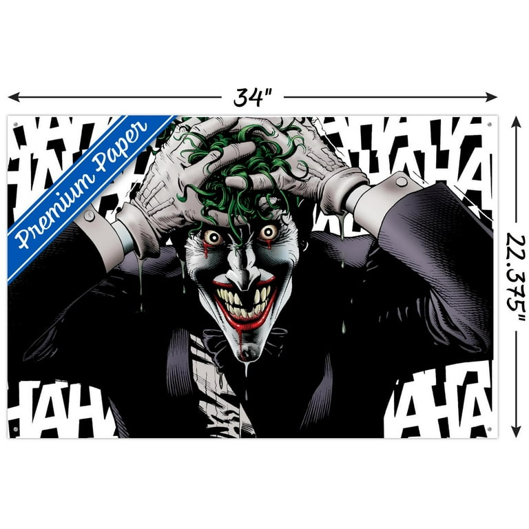 JOKERさま専用ページ＊色紙(大)9枚 DC Comics - The Joker - Crazy Wall Poster with Push Pins, 22.375