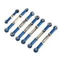 thumbnail image 2 of RC Car Tie Rods, High Accuracy RC Tie Rod Full Set Wear Resisting Excellent Buffering CNC Machining Adjustable Length With Thread For Outdoor Blue,Red,Dark Blue, 2 of 8