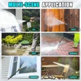 thumbnail image 4 of 4300Psi Electric Pressure Washer, New Power Washer with 35FT+20FT Resistant Extension Pressure Washer Hose, 4 Nozzles, for Home/Car(Blue), 4 of 7