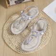 thumbnail image 2 of Vedolay Ladies Sandals Women's Comfy Sandals Breathable Summer Orthopedic Open Toe Sandals,Gray 8.5, 2 of 4