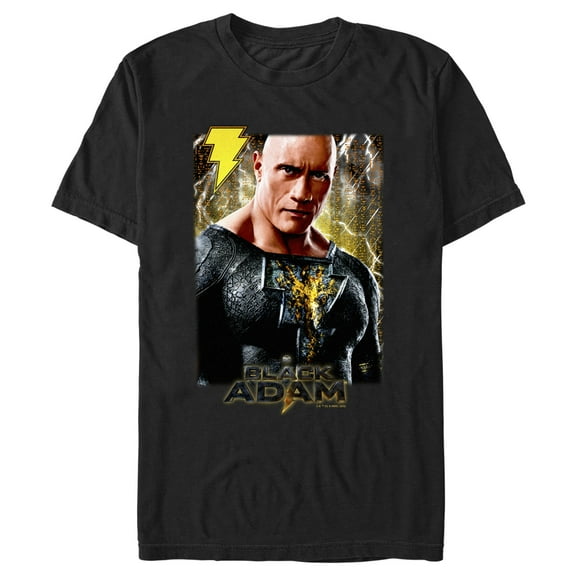 Men's Black Adam Mythical Hero  Graphic Tee Black 3X Large