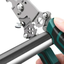 Foldable Wire Stripper Pliers - 3-in-1 Self-Adjusting Crimping Tool for Electricians, DIY Electrical Work & Automotive Wiring