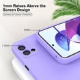 thumbnail image 2 of Slim Liquid Silicone Case for Moto G Stylus 5G 2023,with Scratch-Resistant Microfiber Lining Anti-Slip and Soft Silicone Protective Case for Motorola Moto G Stylus 5G 2023 (Purple), 2 of 7