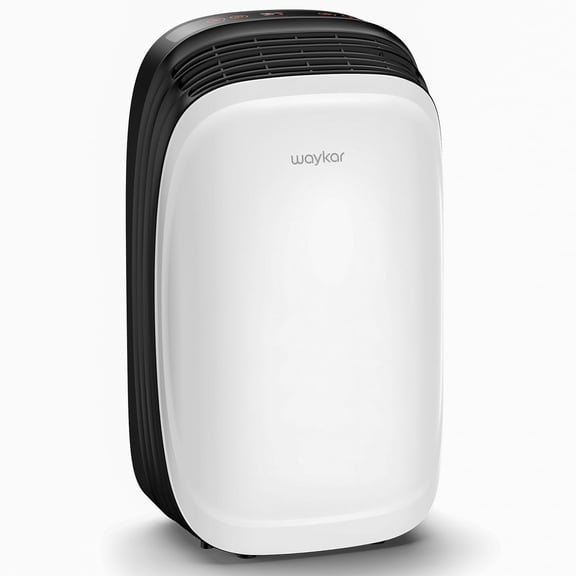 Waykar Fehom Most Efficient Energy Star 9 Pints Dehumidifier - 2,000 Sq. Ft. Max 150 Pints, Smart Dehumidifier with Drain Hose, for Basement,Bedroom,Home,Bathroom