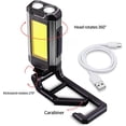 thumbnail image 4 of Powerful Rechargeable Work Light, Led Work Light Workshop Light With Magnetic Base, Torch Light With Ipx6 Waterproof, 7 Modes Mechanic Light For Emergency, 4 of 4