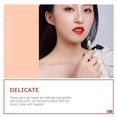 thumbnail image 3 of Raindrops 1Set Silicone Lip Mask Brush Tools White Makeup Applicators for Smooth Lipstick Application, 3 of 8
