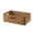 Light - 14.6″, variant on YAFABROO Plastic Wicker Storage Basket for Table, Decorative Woven Organizer for TV Stand, Countertop, or Shelf