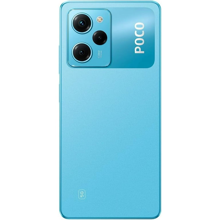Xiaomi Poco X5 Pro 5G, Dual SIM, 128GB + 6GB, Factory Unlocked GSM,  International Version - No Warranty - Blue