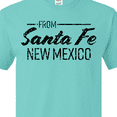 thumbnail image 4 of Inktastic From Santa Fe New Mexico in Black Distressed Text T-Shirt, 4 of 5
