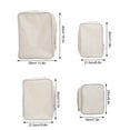 thumbnail image 2 of HAMPPLIES 4Pcs Travel Packing Compression Cubes for Luggage Organization 15.7X11.4in, 2 of 6